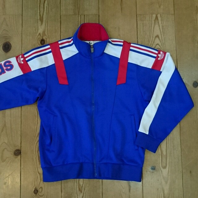 adidas - 90年代デサント製アディダスadidas/トリコロールジャージの