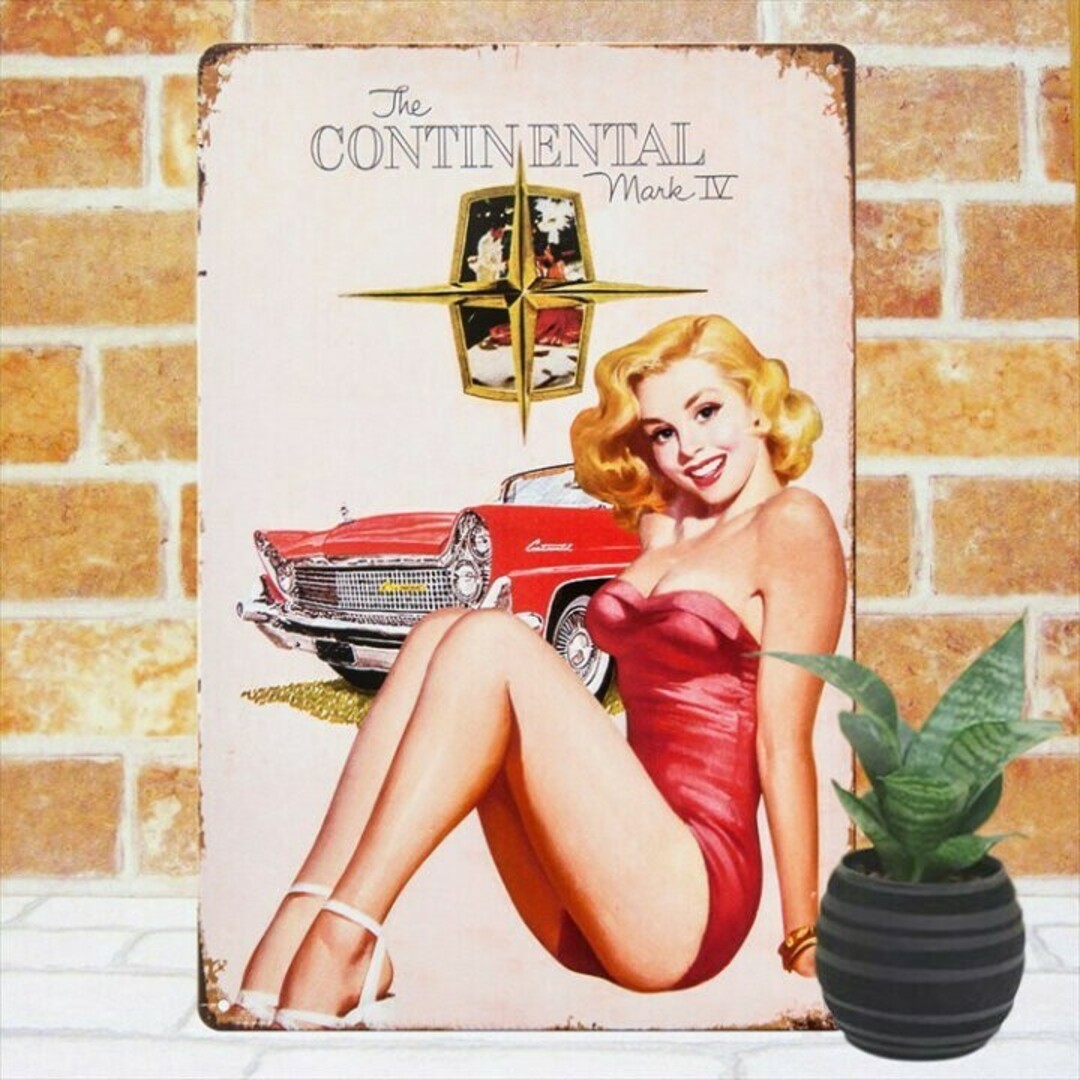 デザイン看板A4】マリリンモンロー☆ポスター絵アートパネル雑貨ブリキ