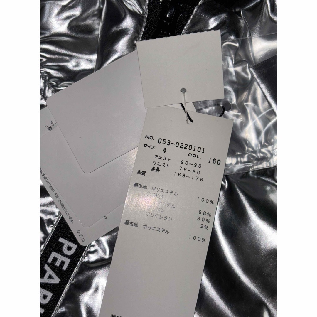 PEARLY GATES - （新品）パーリーゲイツ、プラチナシルバー、ジップ