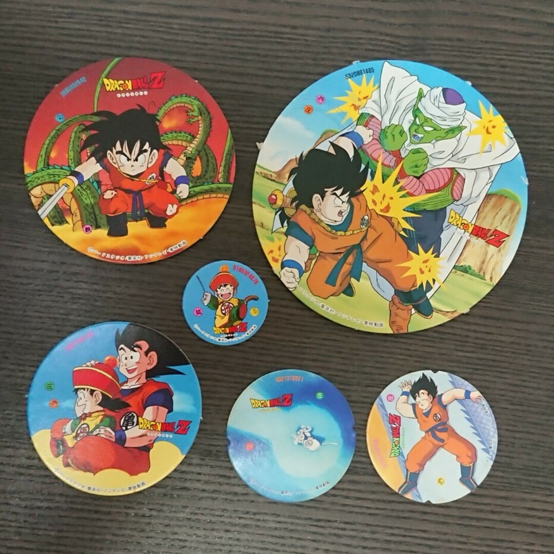 ドラゴンボール - ☆当時物☆ドラゴンボールZ めんこ 6枚セットの通販