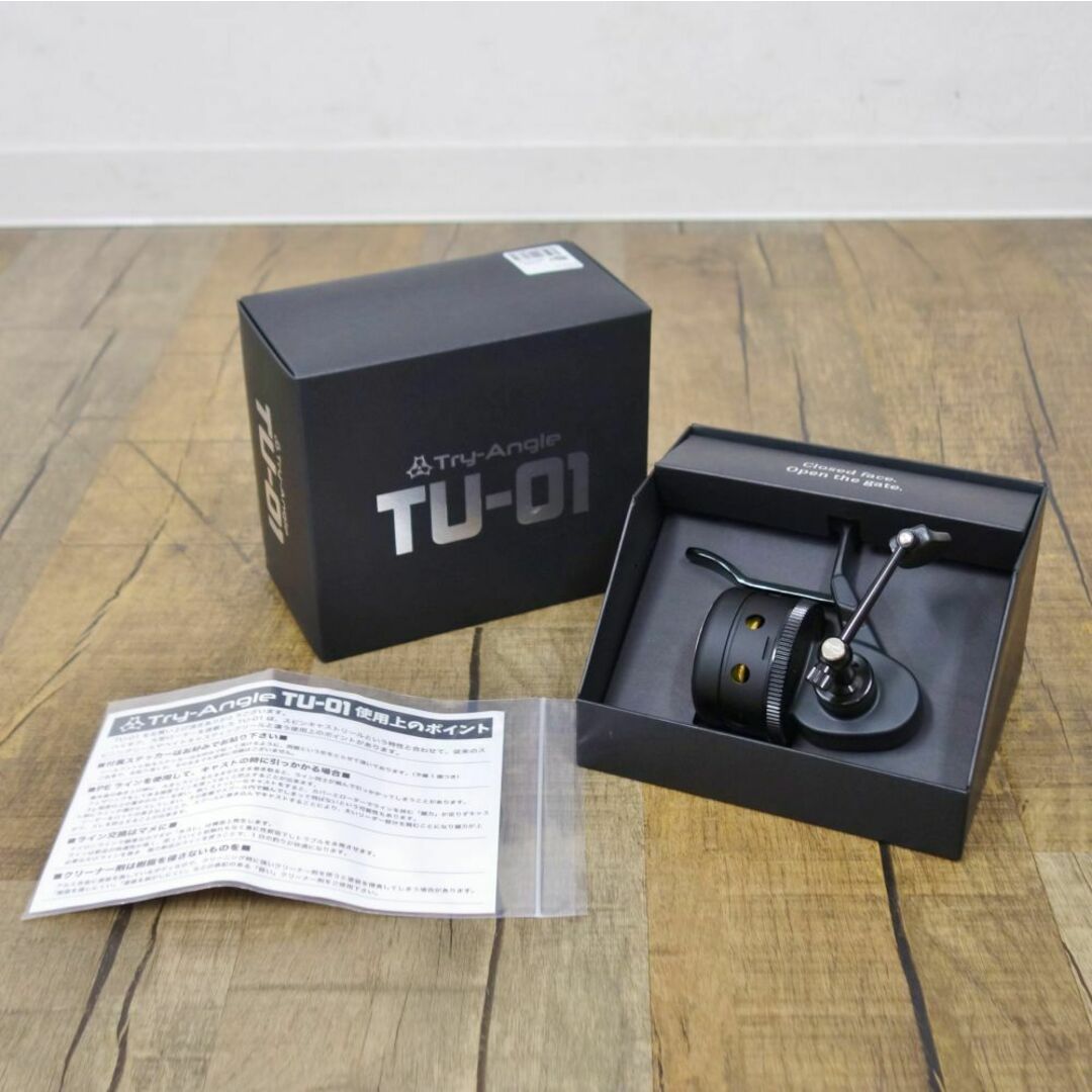 未使用 トライアングル TRY ANGLE TU-01 アンダースピンキャストリール