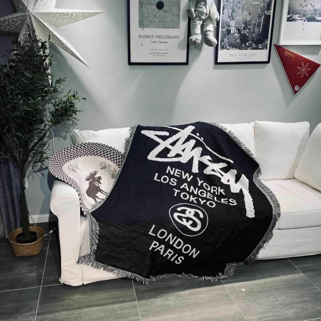 STUSSY - ステューシー STUSSY カーペット ブランケット マット カバー