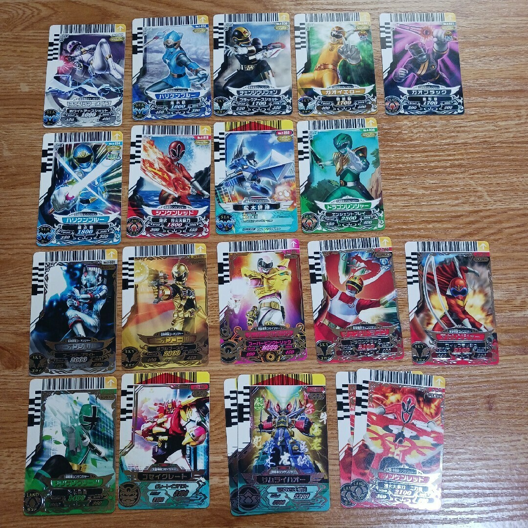 光戦隊 マスクマン カード セット［RARE］ ダイスオー EX 光戦隊