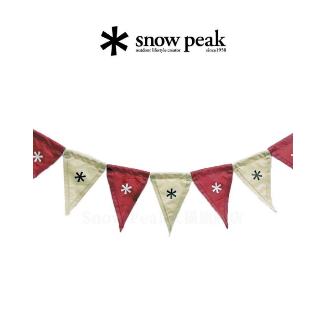 スノーピーク フラッグガーランド海外限定日本未販売UG-441-SPC