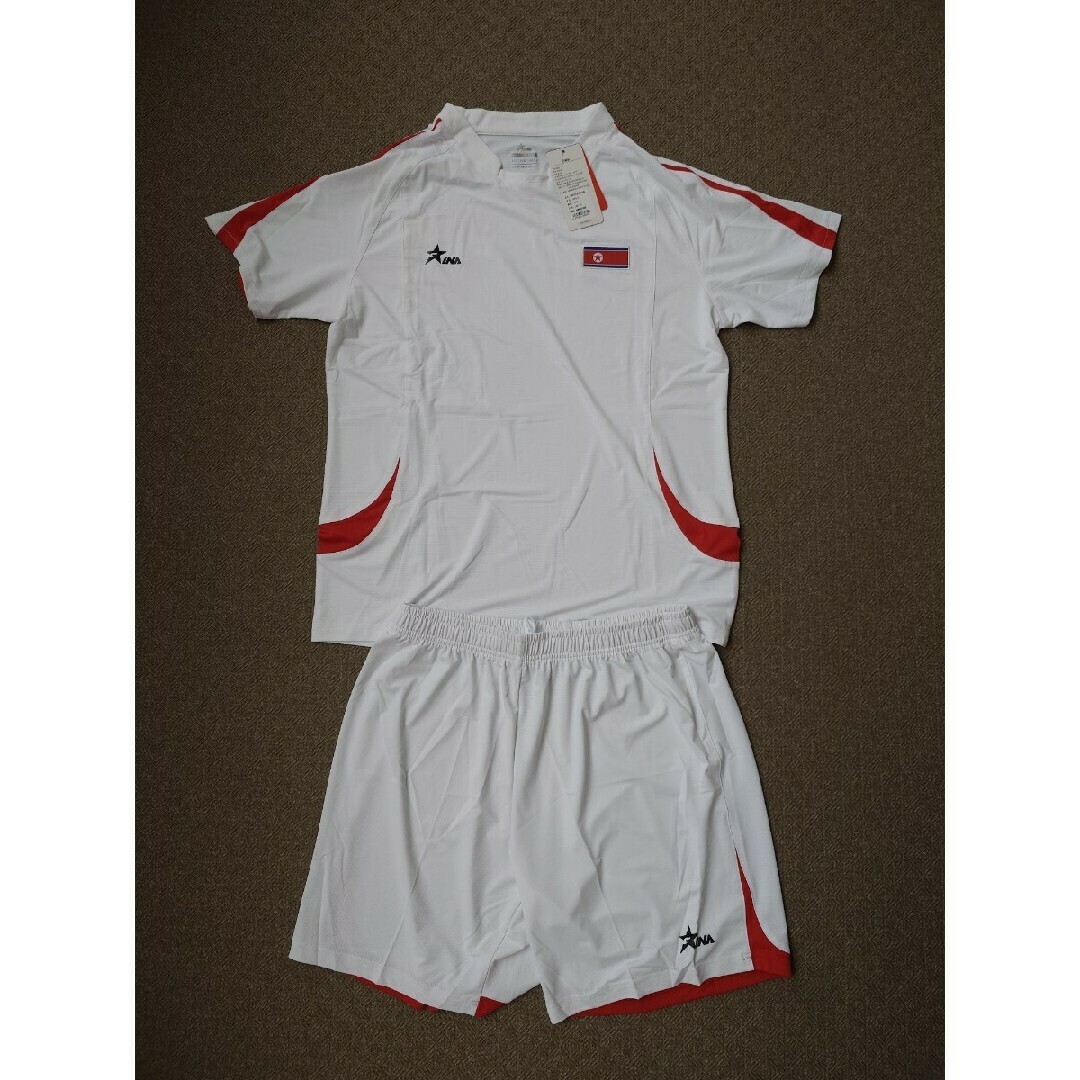 未使用！ 北朝鮮代表 ホーム ユニフォーム 上下セット 2XL インラン