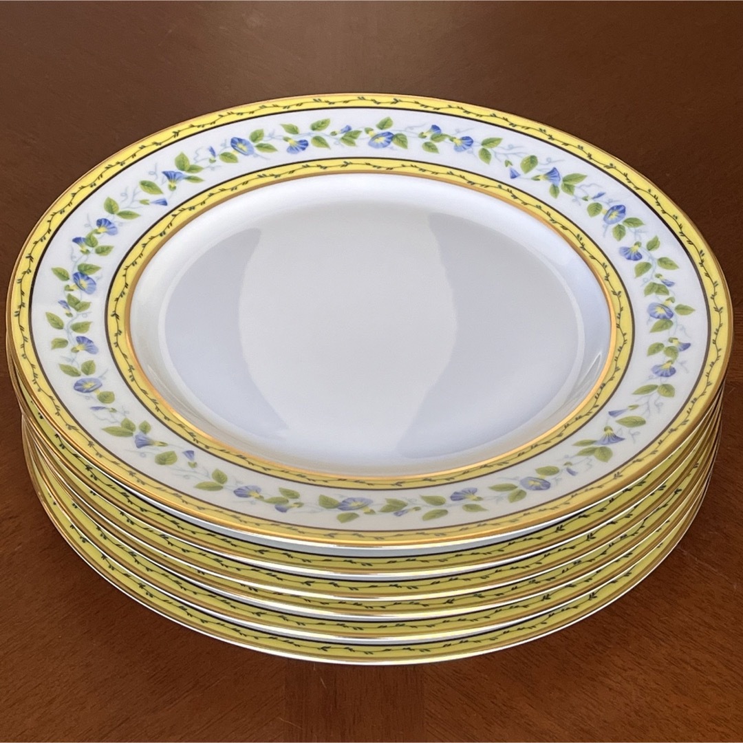 未使用美品】レイノー・リモージュ☆モーニンググローリー☆爽やかな