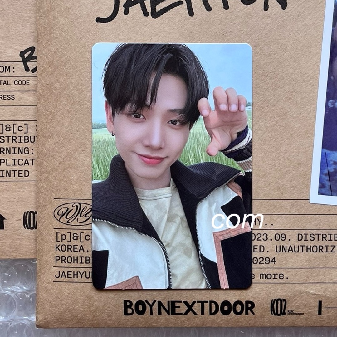 BOYNEXTDOOR - ジェヒョン BOYNEXTDOOR why letter トレカの通販 by