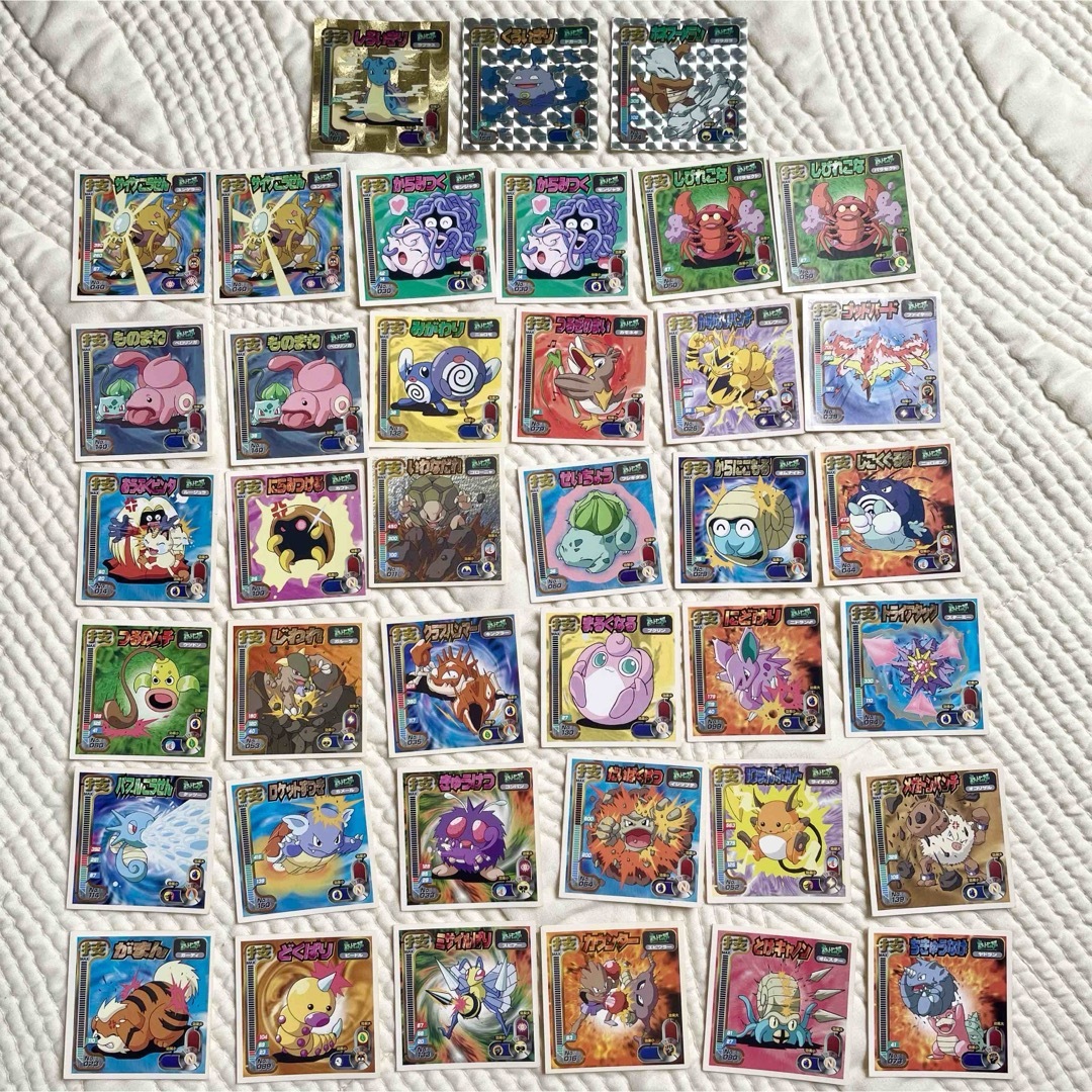 ポケモン - ポケモン シール烈伝 技 シール列伝 ポケットモンスター