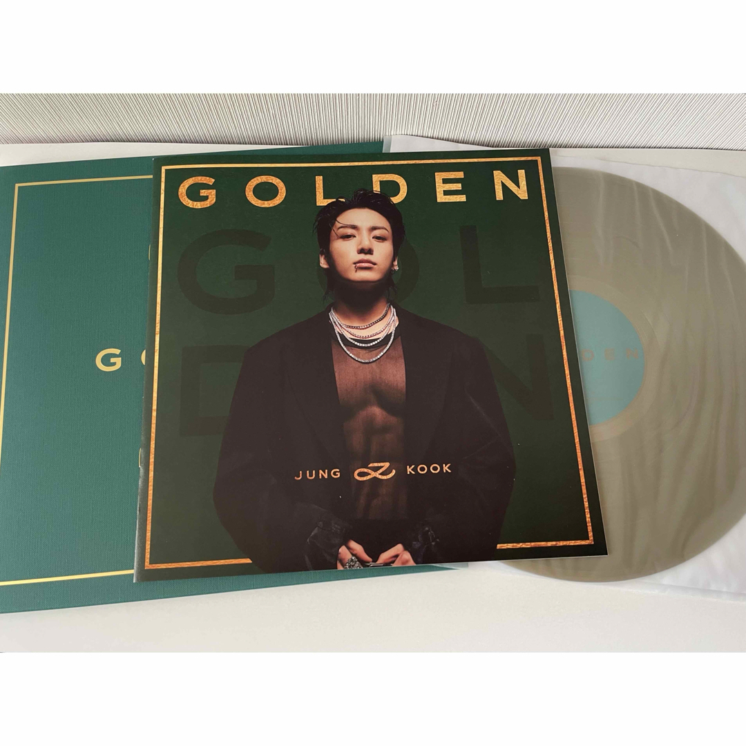 防弾少年団(BTS) - BTS JUNGKOOK GOLDEN アナログ盤 LP レコード