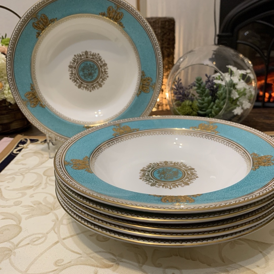 WEDGWOOD - 未使用 ウェッジウッド コロンビア パウダー ターコイズ