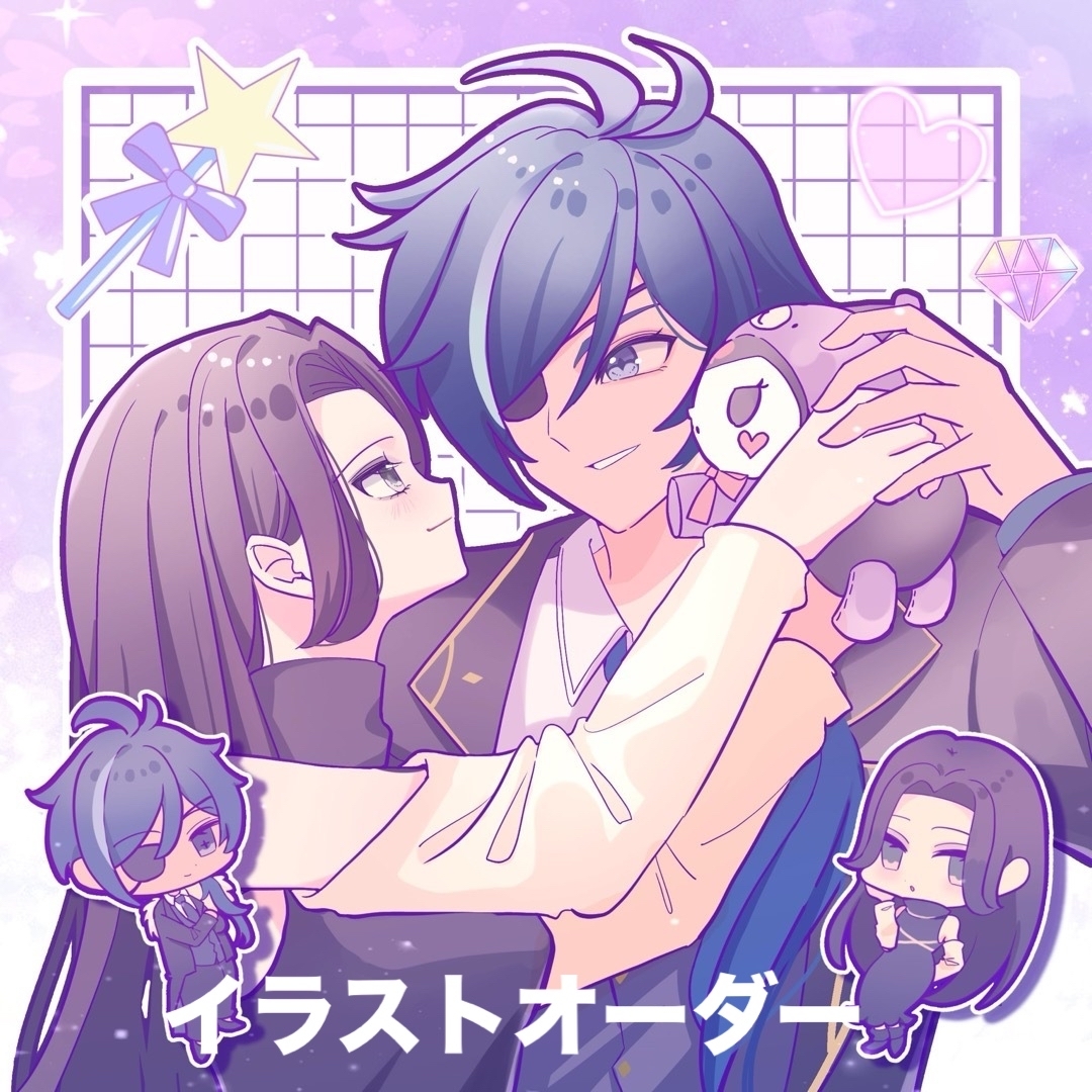 イラストオーダー 夢絵 の通販 by @toumei55｜ラクマ