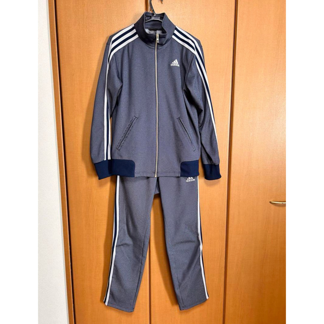 adidas - adidas デニム風 ジャージ セットアップの通販 by りょーすけ