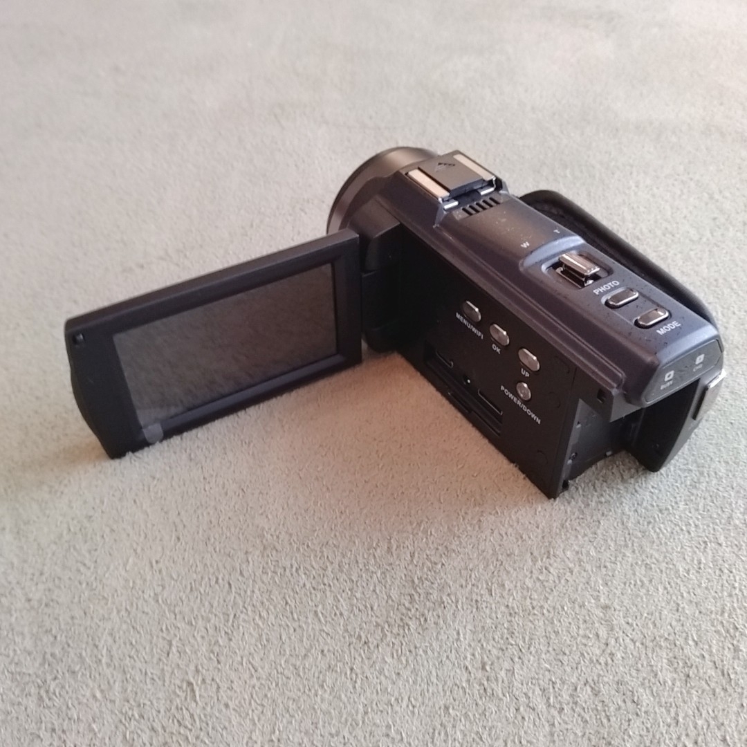 デジタルカメラ HDV-254KM 4K WiFi機能の通販 by しろくま's shop｜ラクマ