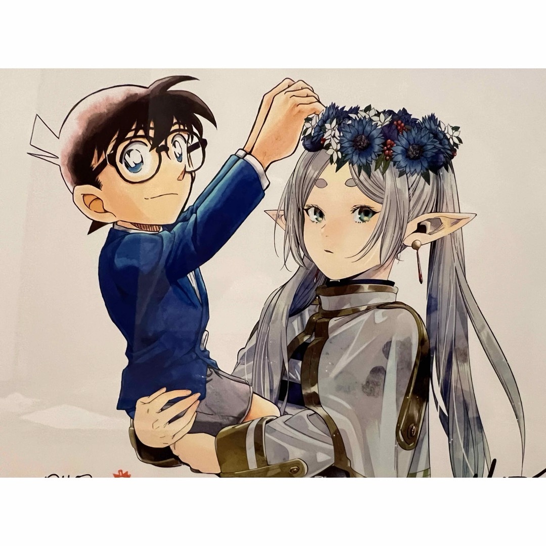 名探偵コナン』×『葬送のフリーレン』複製原画[A3]の通販 by プーさんs