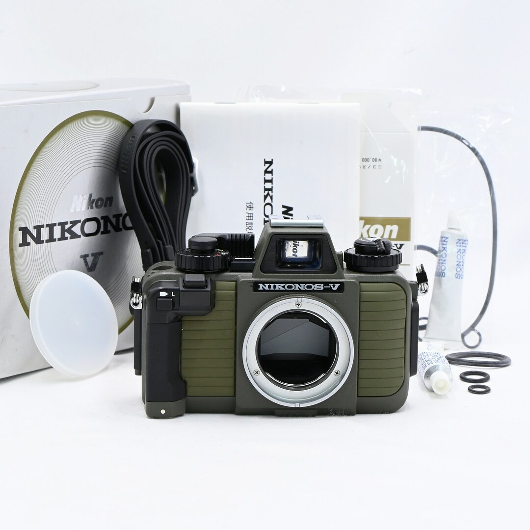Nikon - Nikon NIKONOS V ニコノス ボディ オリーブ グリーン 水中