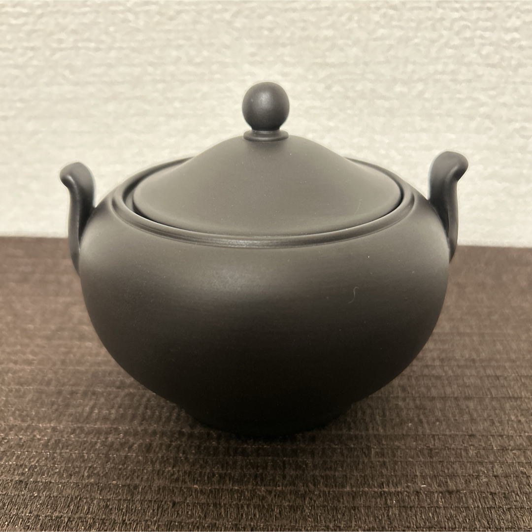 WEDGWOOD - ウェッジウッド ジャスパー ブラックバサルト ティーポット