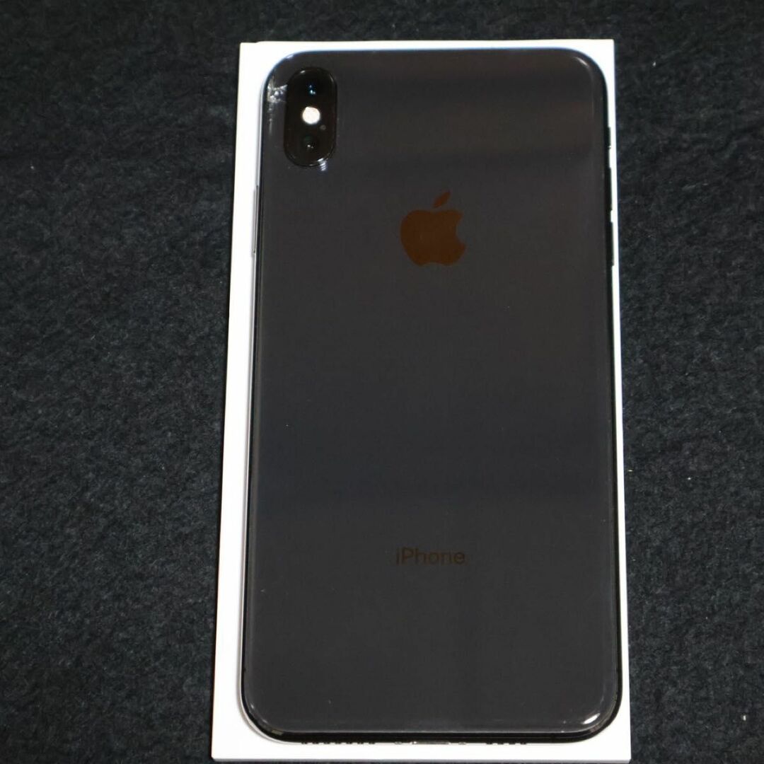 iPhone XS Max 256GB スペースグレイ SIMフリー 箱付きの通販 by けい