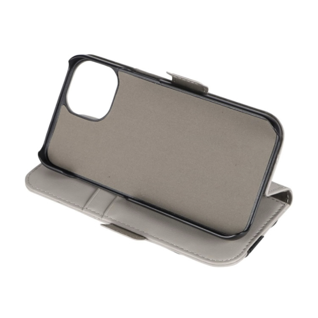 MARY QUANT - 新品 マリークワント iPhone15 手帳型 ケース グレージュ