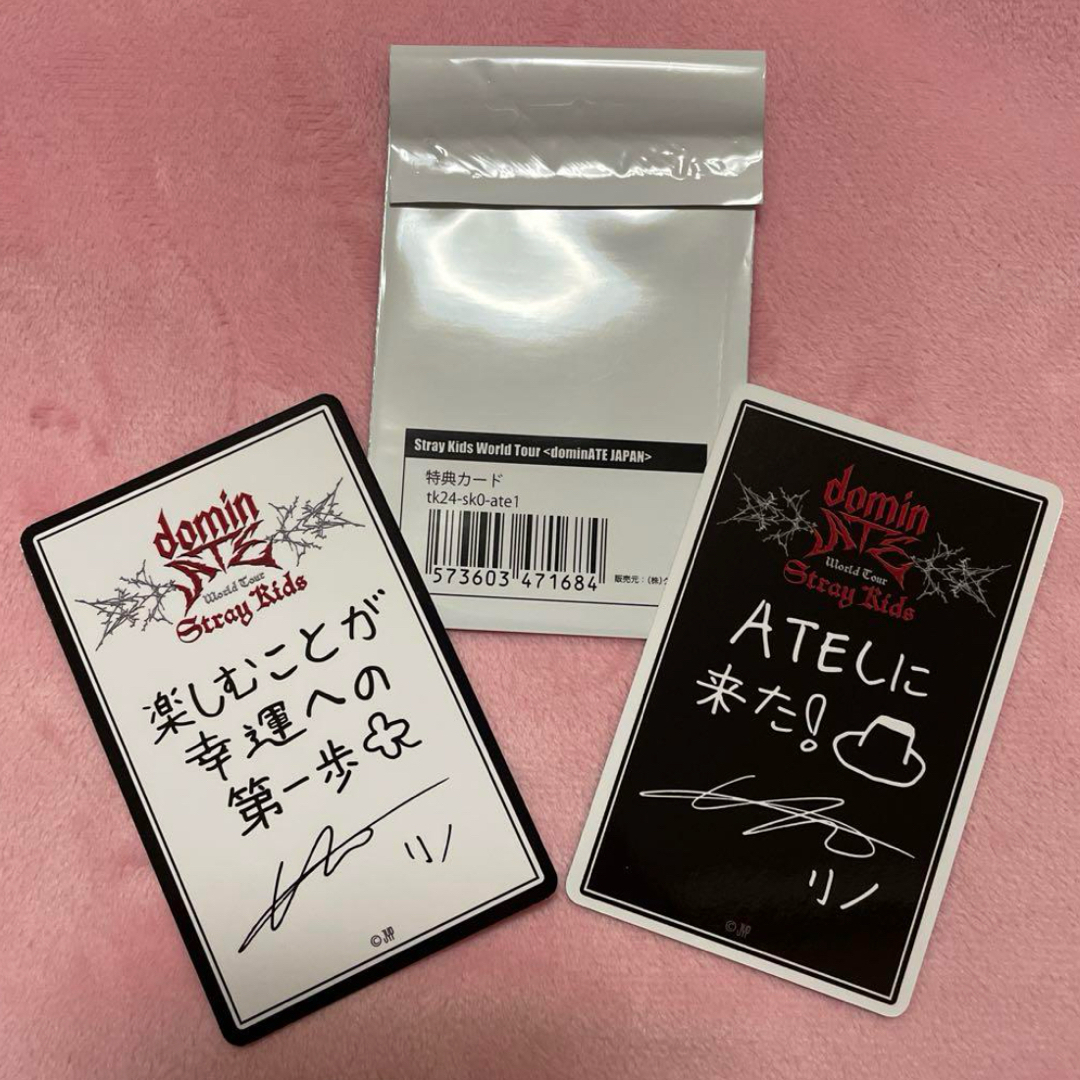 Stray Kids - stray kids スキズ domin ATE リノ 特典 トレカの通販 by