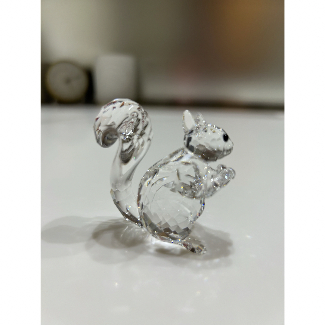 SWAROVSKI - スワロフスキー 置物 リスの通販 by フクフク