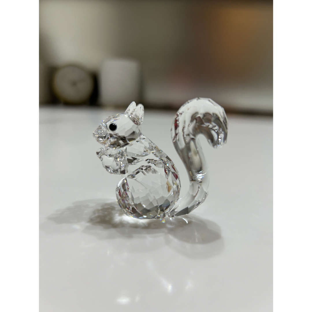 SWAROVSKI - スワロフスキー 置物 リスの通販 by フクフク