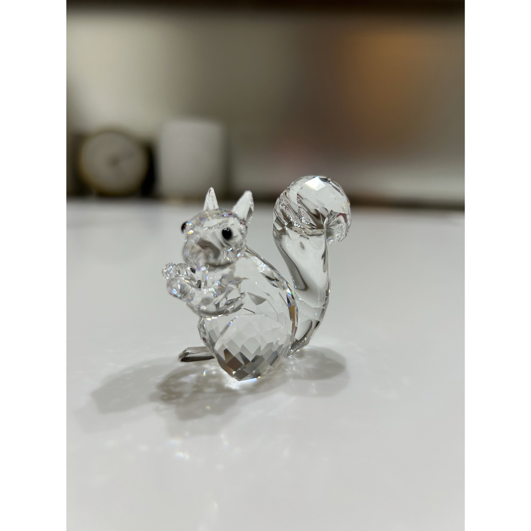 SWAROVSKI - スワロフスキー 置物 リスの通販 by フクフク