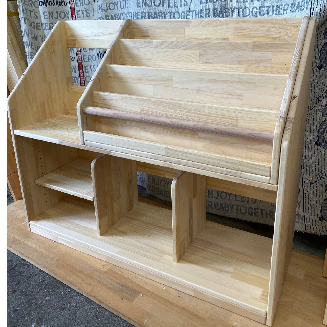 絵本棚取り外しタイプ 60日発送の通販 by Kei Crafted Woods's shop