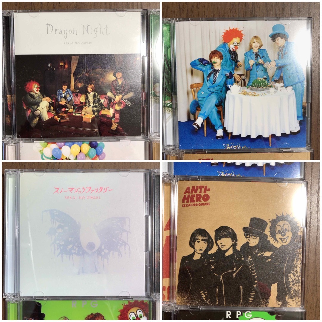 SEKAI NO OWARI すべて2枚組 初回限定盤の通販 by ペルシアス74's shop