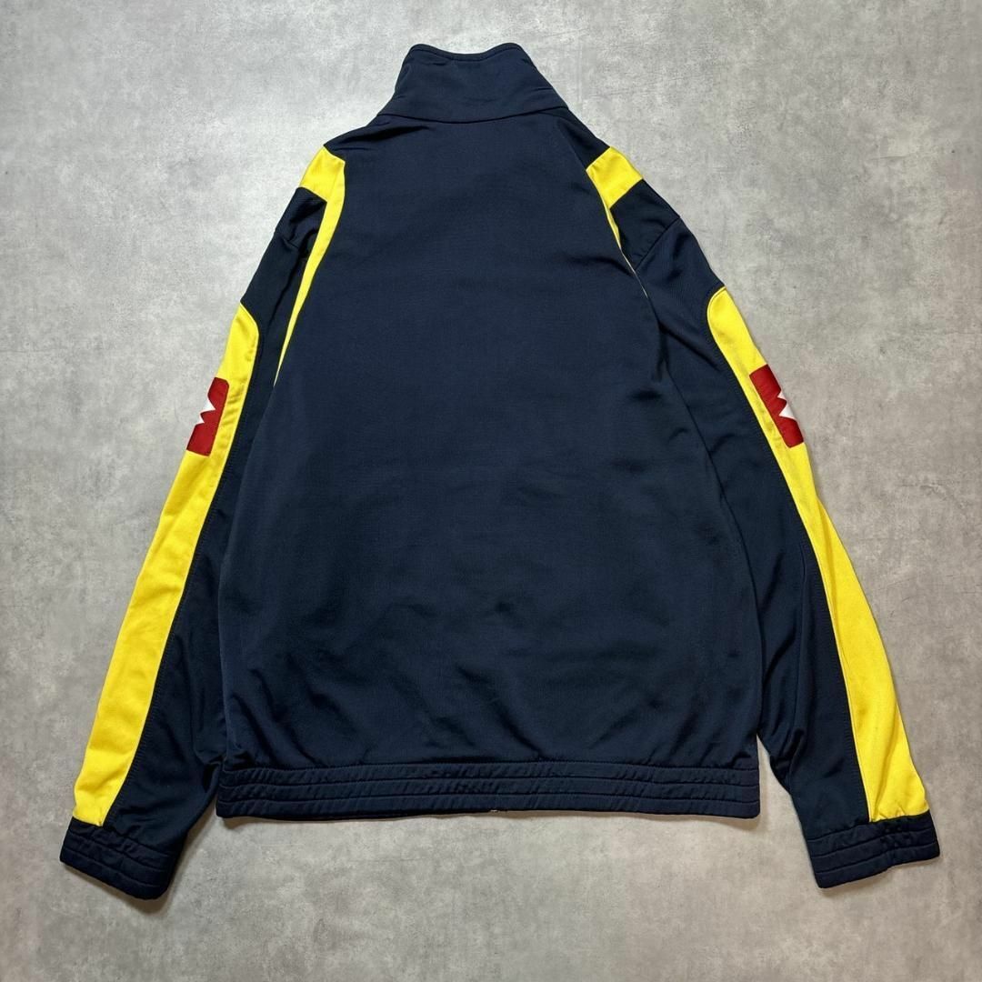 lotto - 【lotto】90s ロット ネイビーイエロー トラックジャケット L