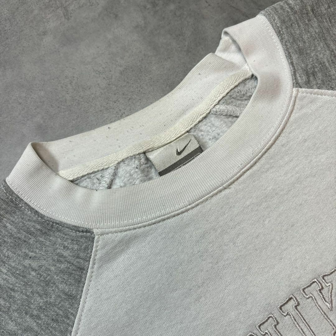 NIKE - 【Nike】00s ナイキ Y2Kロゴ刺繍グレースウェット Sサイズ