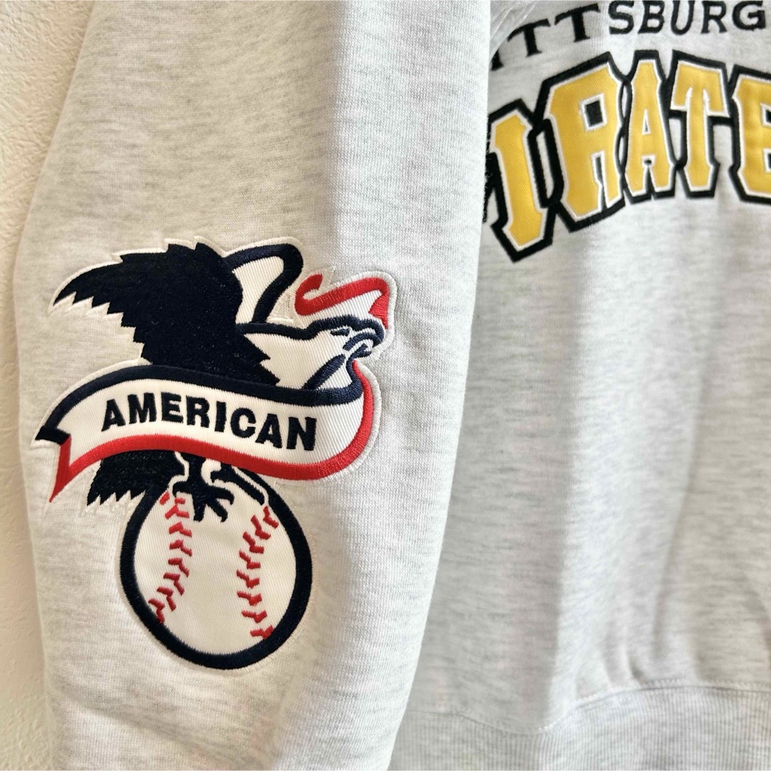 MLB - 【L】MLB ロゴ刺繍ワッペン 裏起毛トレーナー○大谷翔平