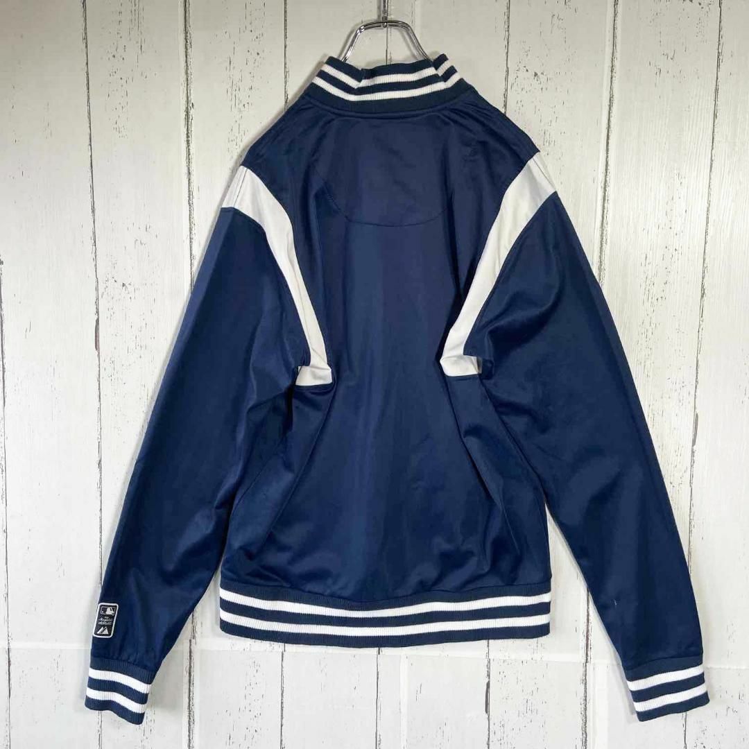 ニューヨーク ヤンキース スタジャン 刺繡ロゴ マジェスティック 古着