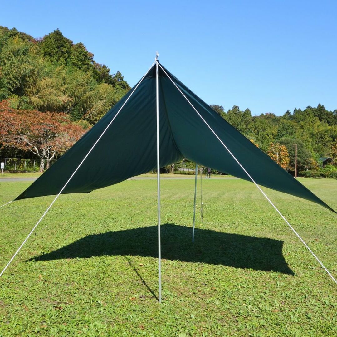 美品 モンベル mont bell Mini Tarp HX ポール セット ミニタープ