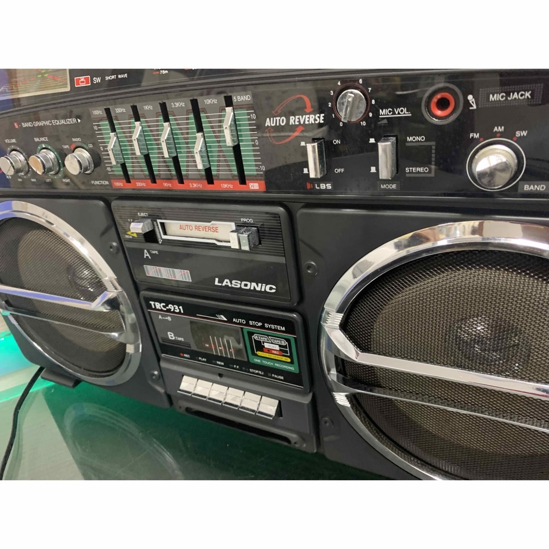 Olasonic - LASONIC TRC-931ラジカセBOOMBOX デットストック品中古動作