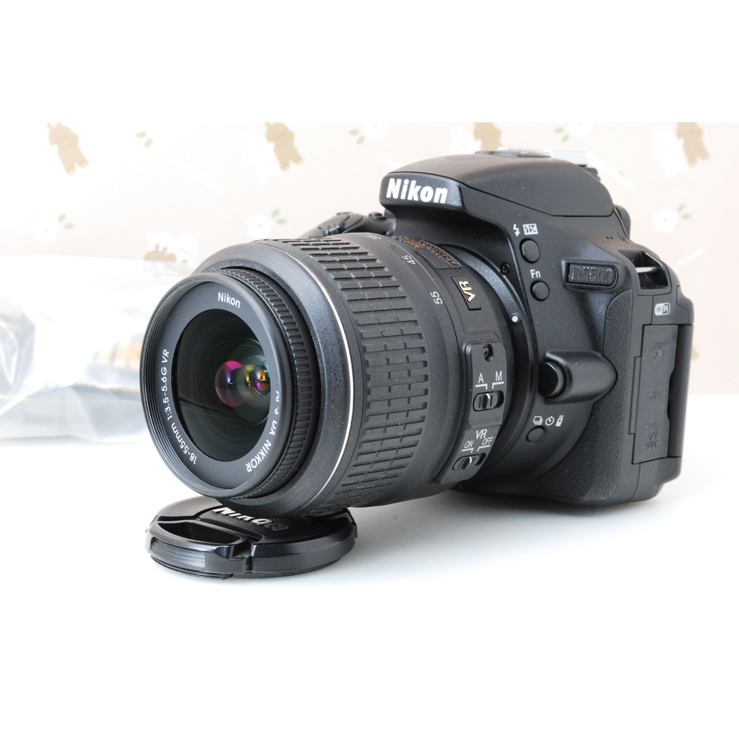 入門機】 Nikon D5500⭐️ショット少 Wi-Fi スマホ転送 一眼レフ