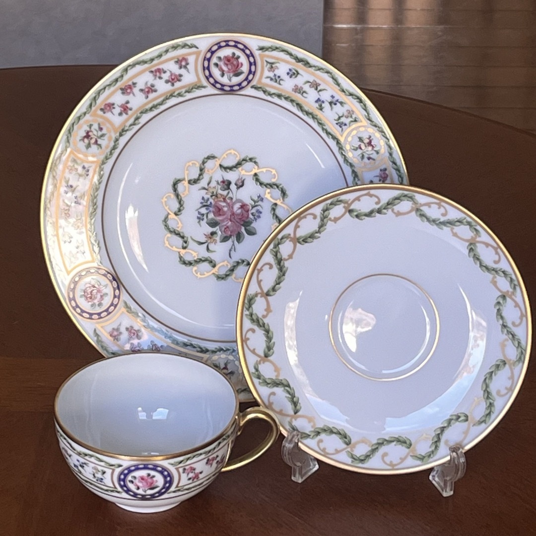 リモージュ アビランド ルーヴシエンヌ 大皿 長皿 サンドイッチ