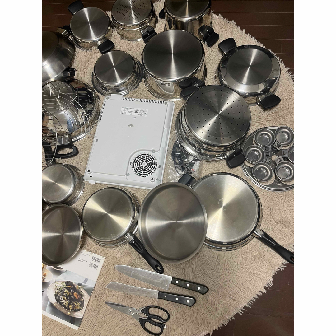 Amway - 豪華セット✴︎インダクションレンジ&24Pセット&ナイフ&ハサミ