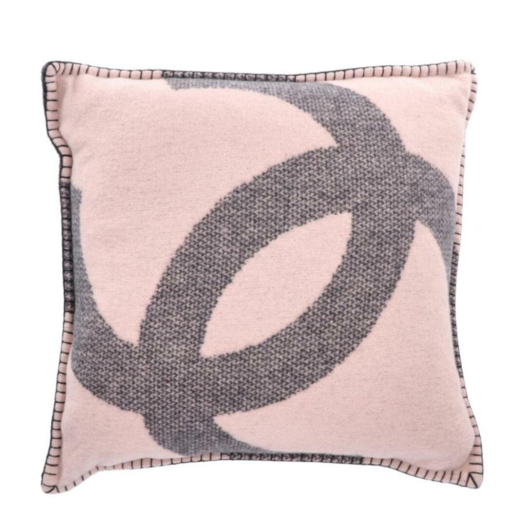 CHANEL - CHANEL シャネル/ココマークカシミヤ混クッション/ピンク/A