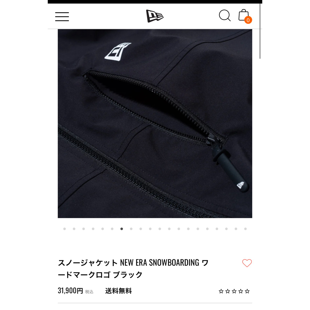 NEW ERA - ニューエラ newera スノージャケット スノボ ウェア 新品未