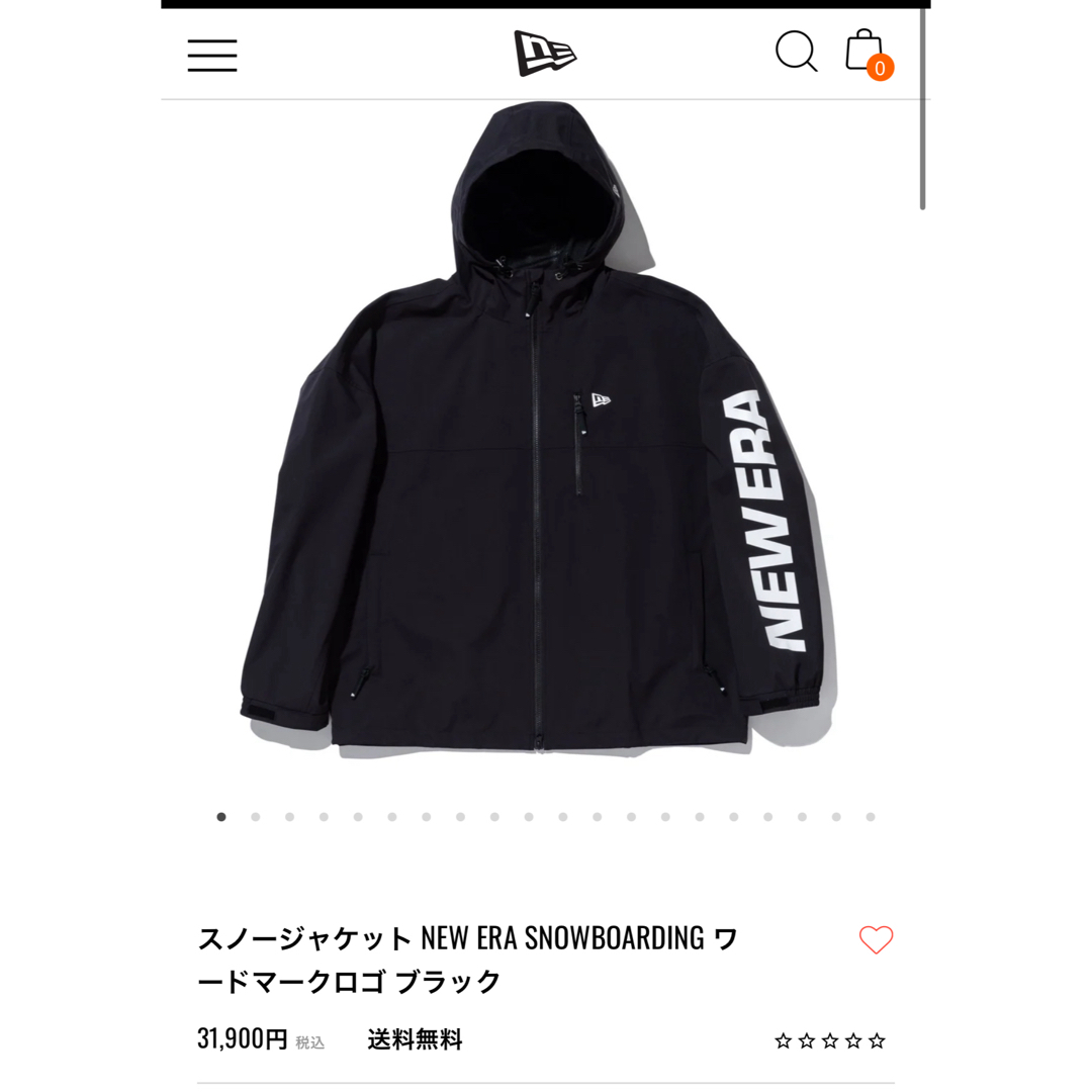 NEW ERA - ニューエラ newera スノージャケット スノボ ウェア 新品未