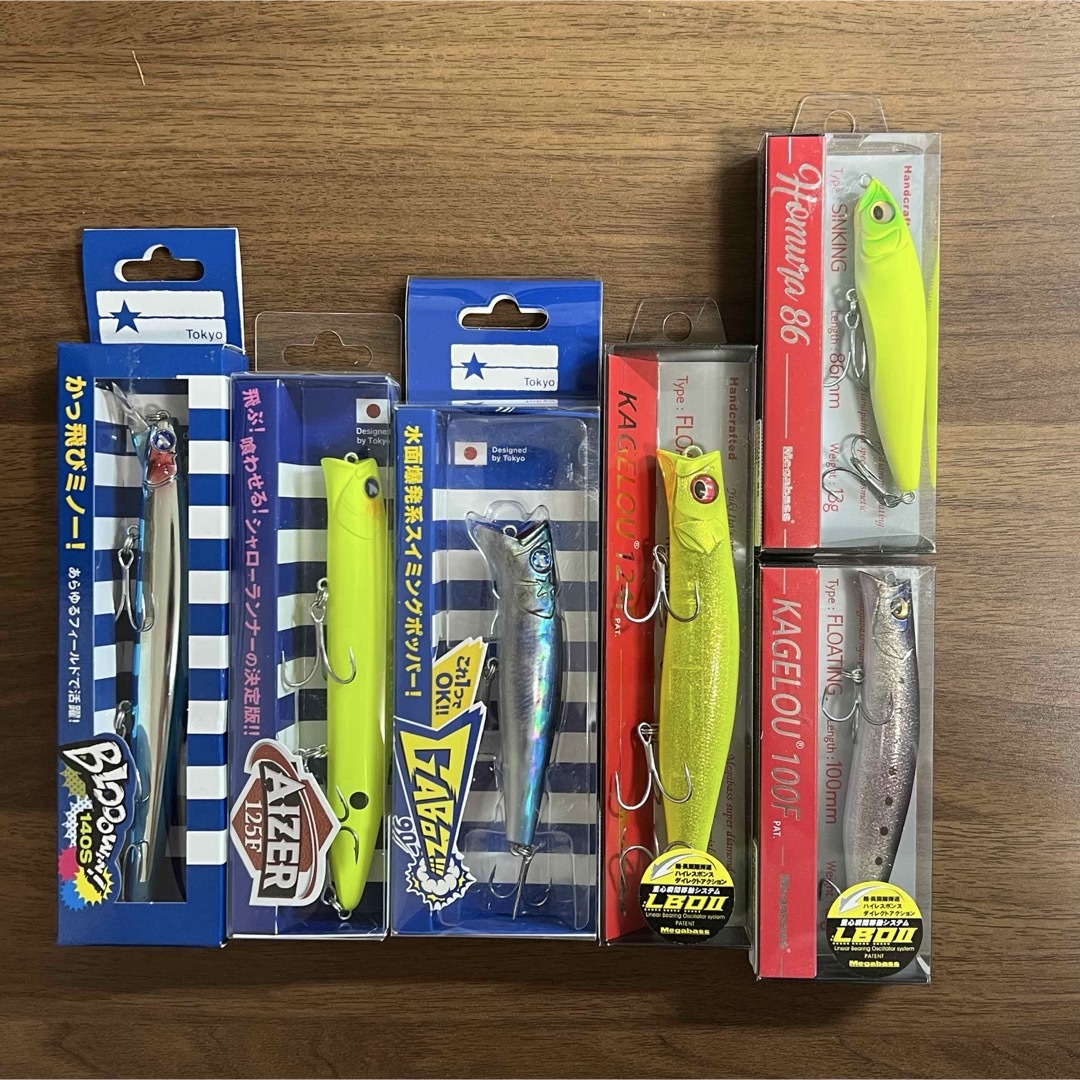 BLUE BLUE - 【新品】シーバスルアーセット ブローウィン140S