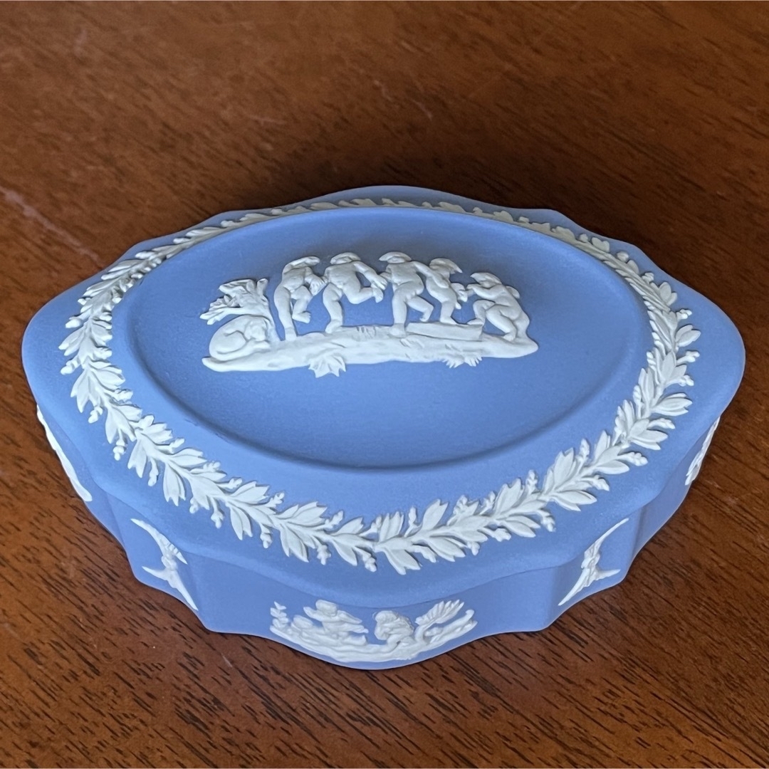 WEDGWOOD - 【美品】英国製 ウェッジウッド☆ジャスパー☆トリンケット