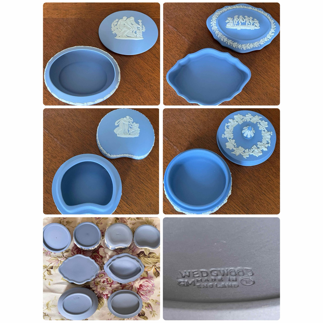 WEDGWOOD - 【美品】英国製 ウェッジウッド☆ジャスパー☆トリンケット