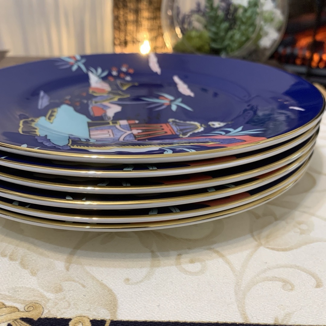 WEDGWOOD - 未使用 ウェッジウッド ブルーパゴダ ワンダーラスト 21cm