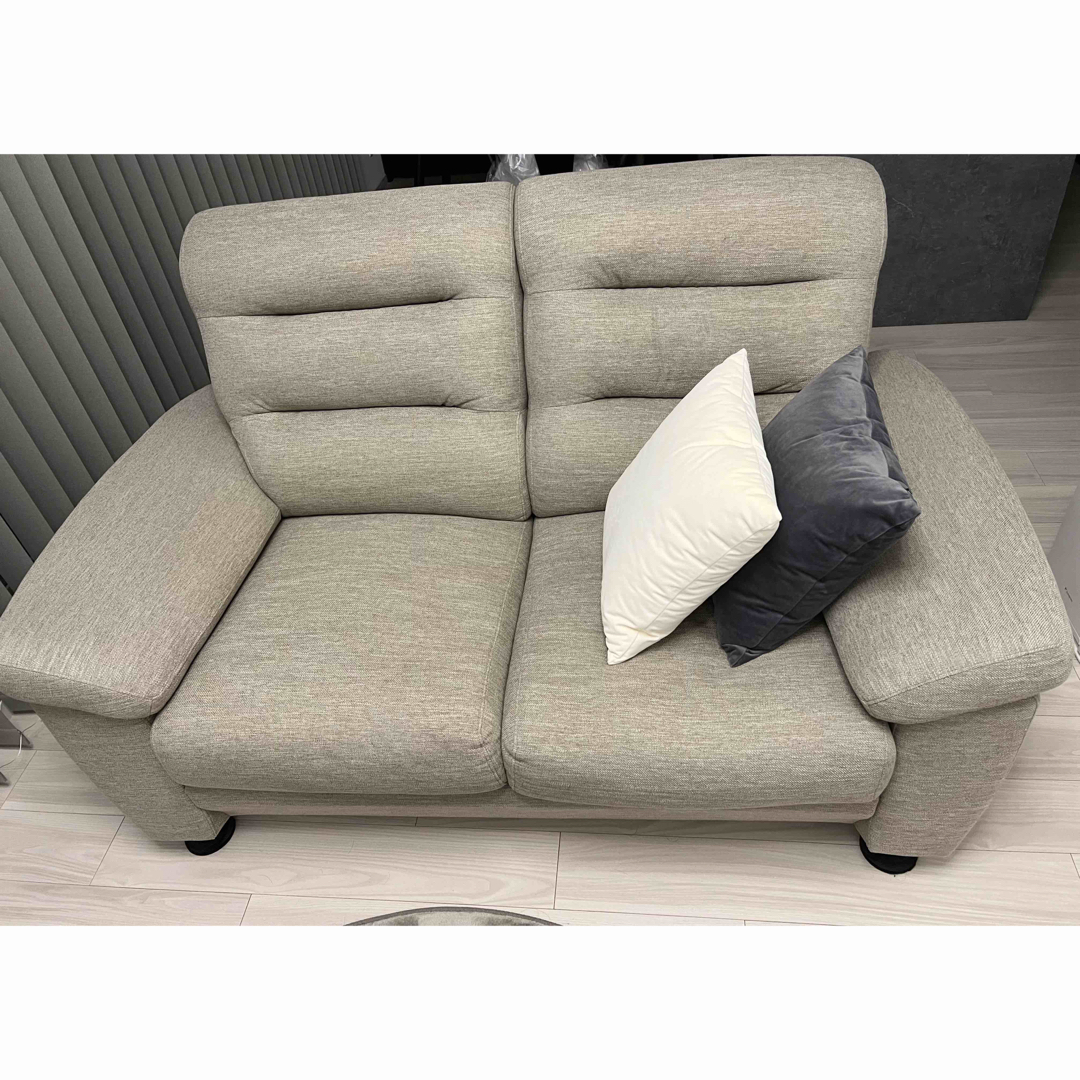 ニトリ - 2人掛け布張りソファ（Nポケット）の通販 by kz' shop