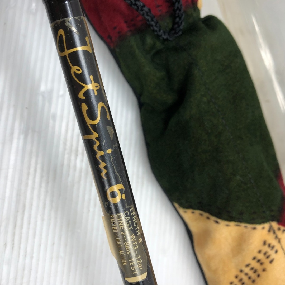 DAIWA - ΣΣDAIWA ダイワ ルアーロッド JET SPIN 6' ジェットスピンの