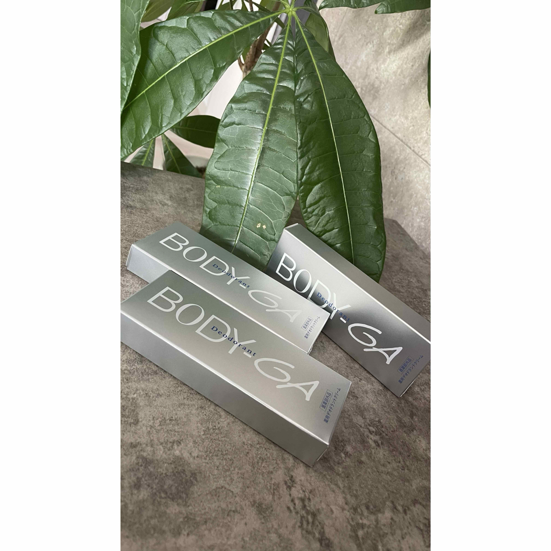 BODY-GA デオドラントクリーム3本セットの通販 by i.cem's shop｜ラクマ
