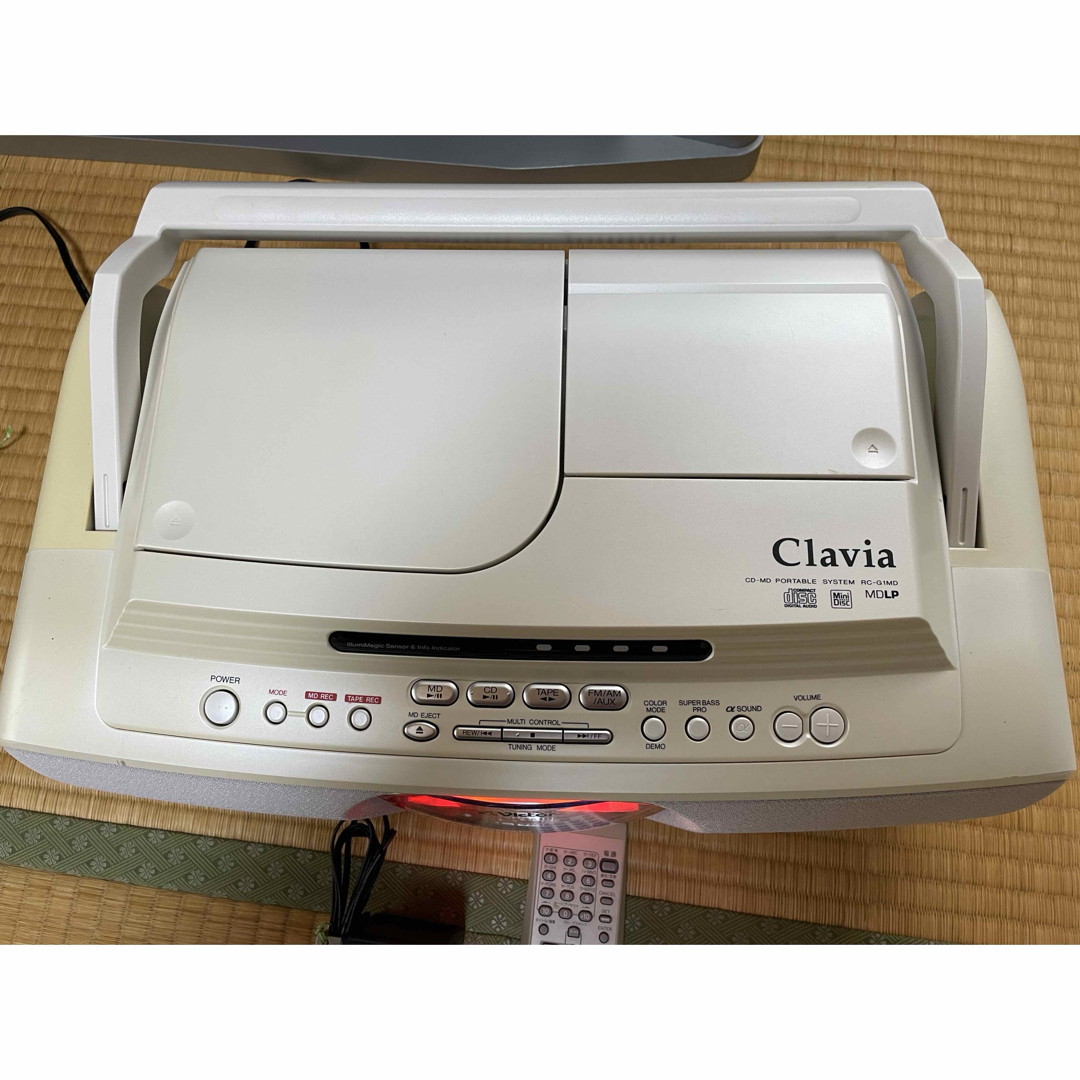 Victor - 希少‼︎ビクター CD/MDラジカセ クラビア RC-G1MD中古品の