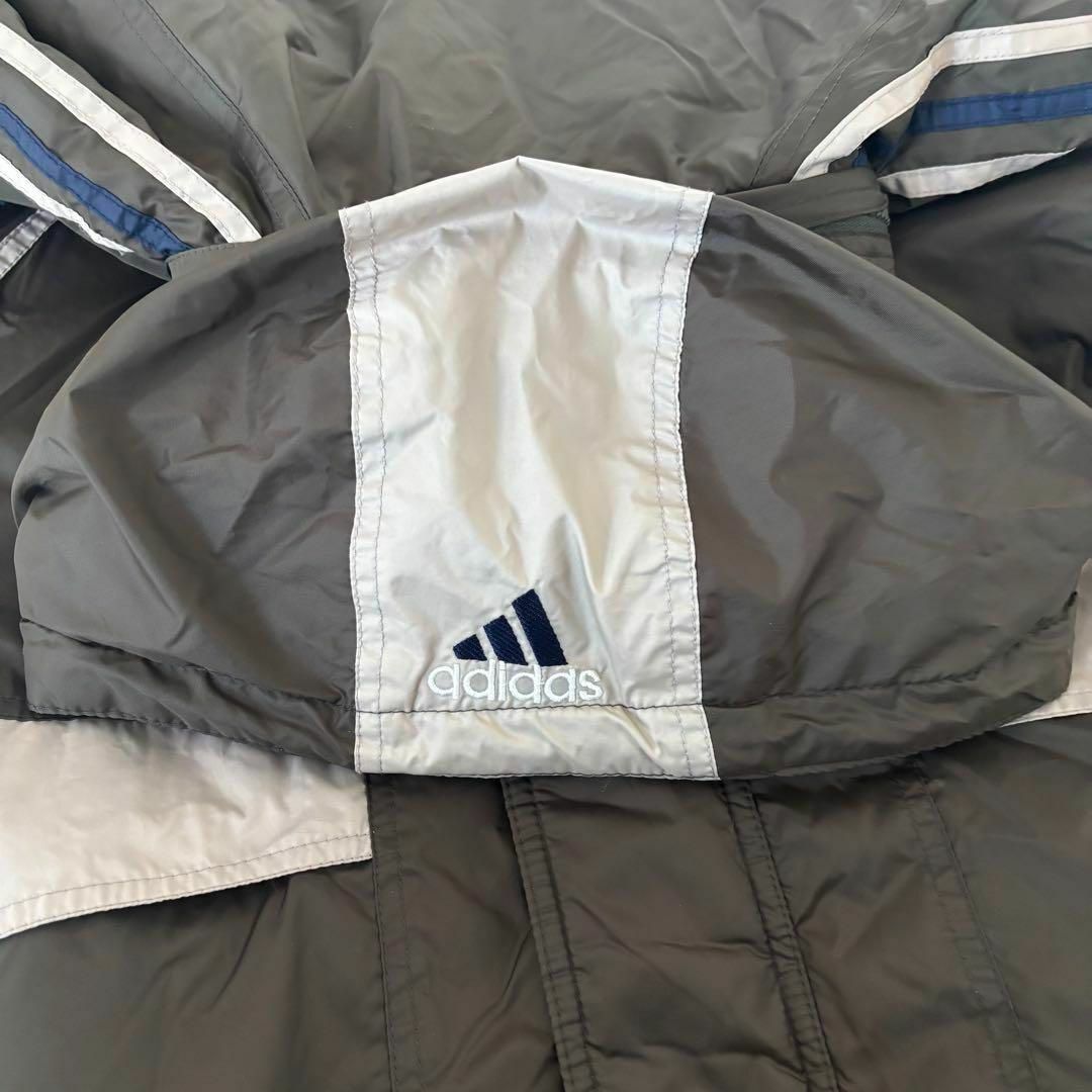 adidas - 90s 00s adidas アディダス フード付きジャケット レトロ