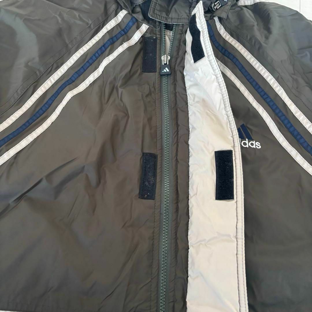 adidas - 90s 00s adidas アディダス フード付きジャケット レトロ